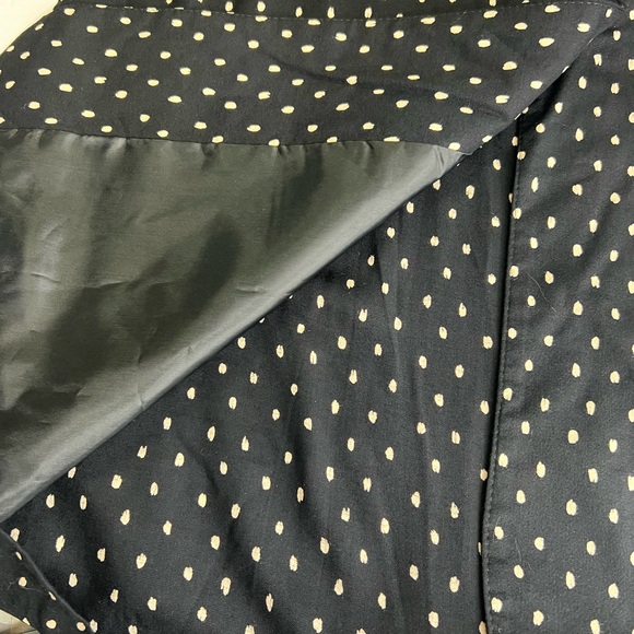 Ali Miles vtg lightweight blazer art to wear polka dots rayon 12 USA colorful - Picture 9 of 10